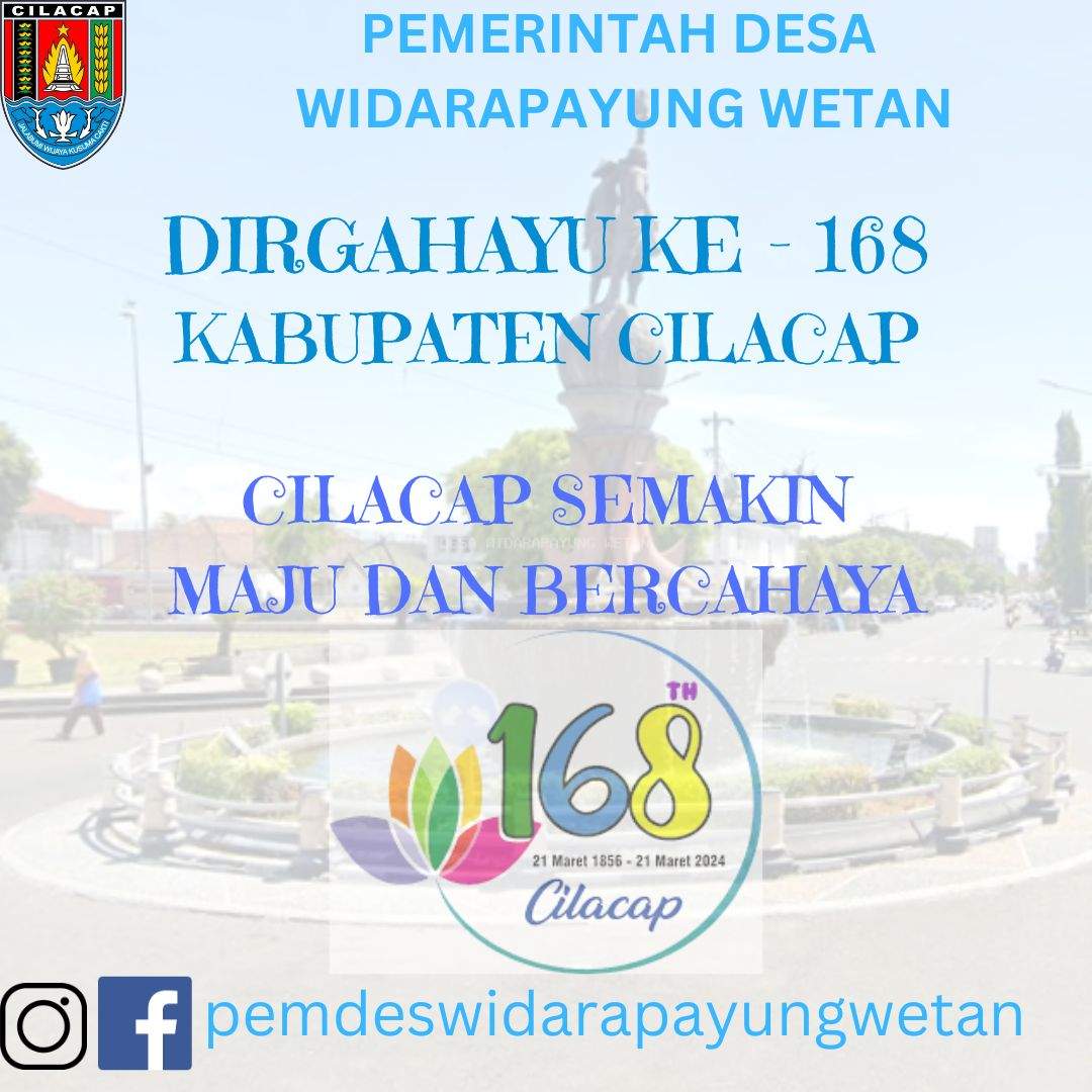 Hari Jadi Kabupaten Cilacap ke 168