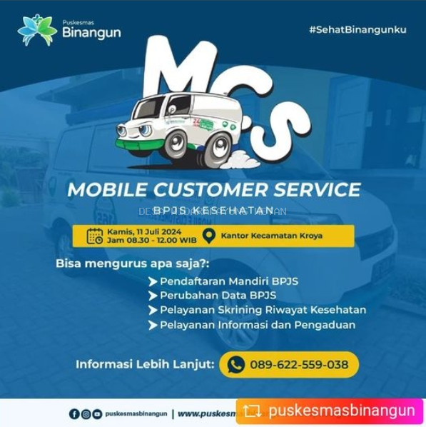 Pelayanan Mobile Customer servise BPJS