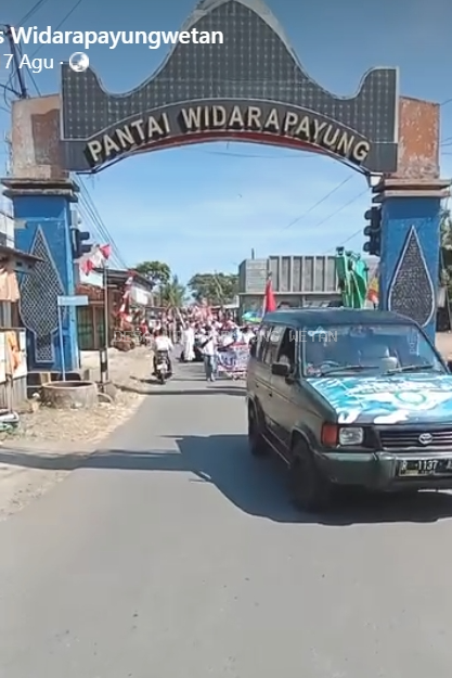 Karnaval Peringatan Hari Ulangtahun Republik Indonesia Ke 79 Tingkat Desa Widarapayung Wetan