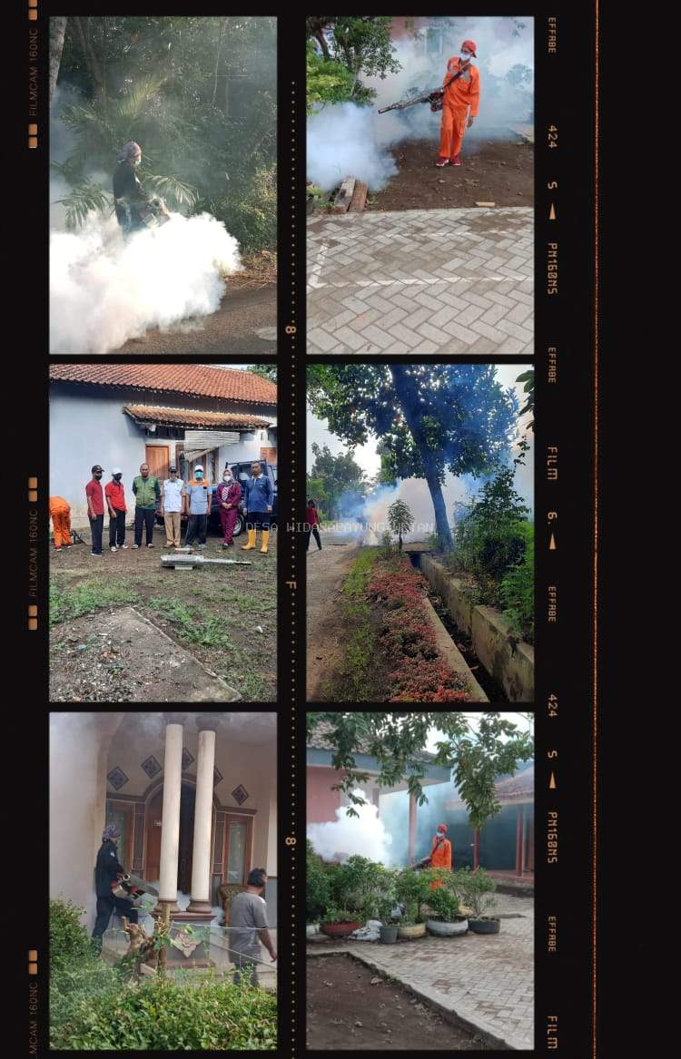 Foging lingkungan RT 19 RW 05 