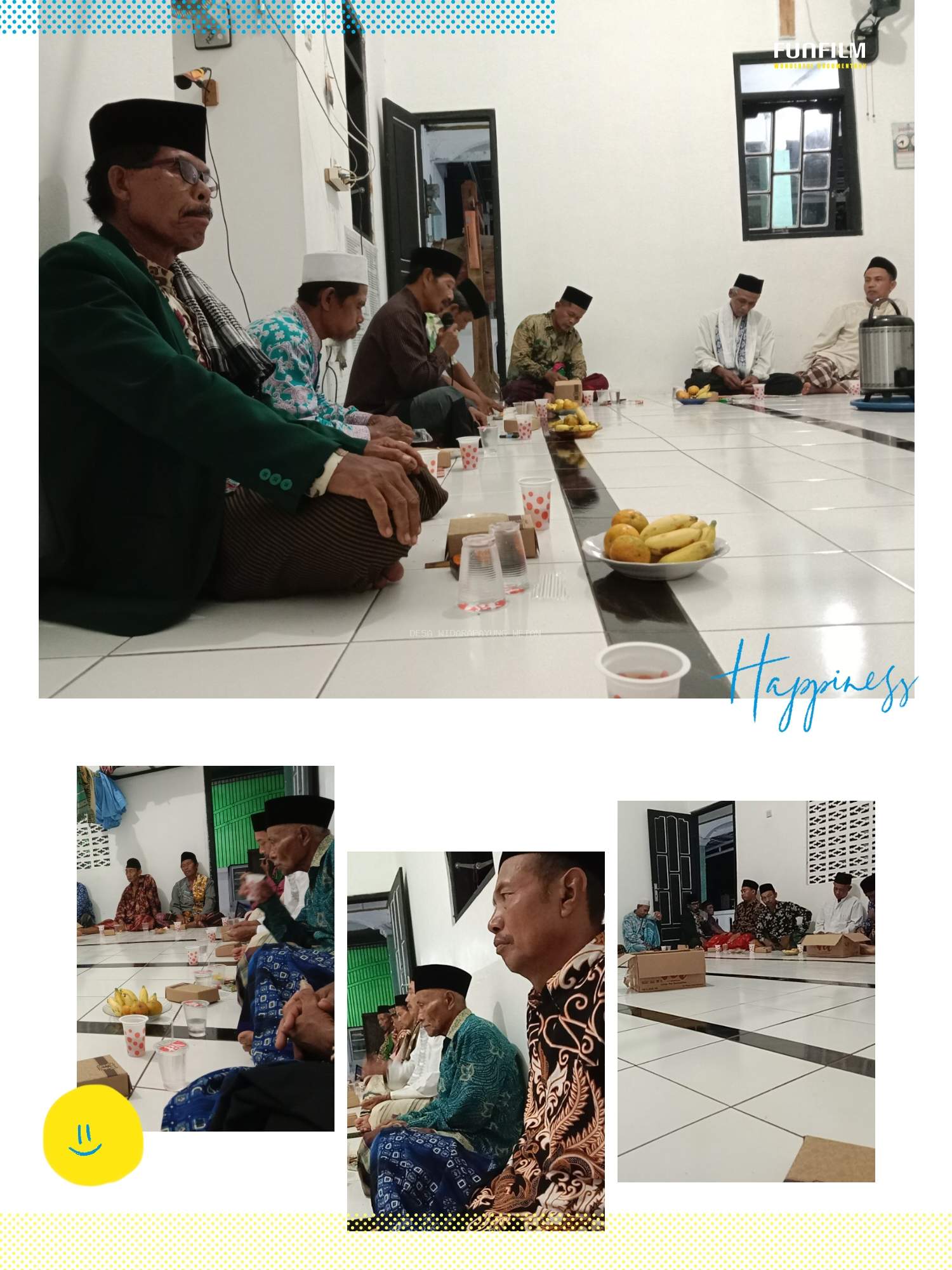 Tarawih dan Silaturahim Pemerintah Desa Widarapayung Wetan di Mushola  RT 25