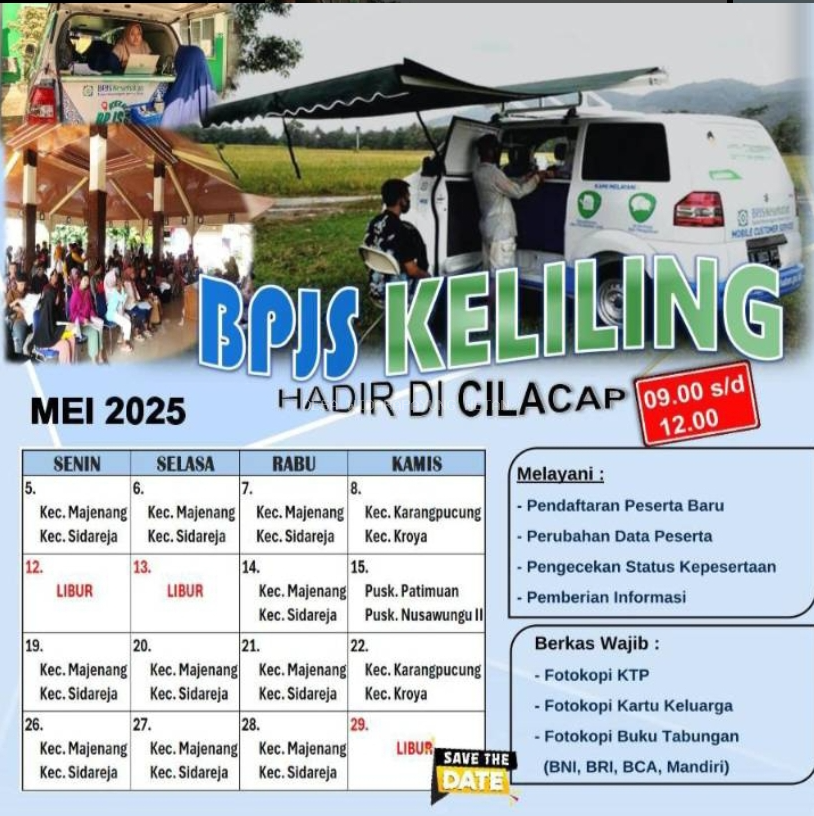 Informasi BPJS Keliling Bulan Mei 2025