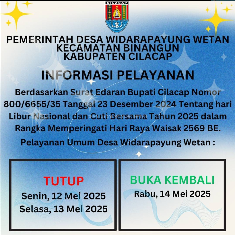 Pengumuman Libur dan Cuti bersama Hari Raya Waisak 2569 BE