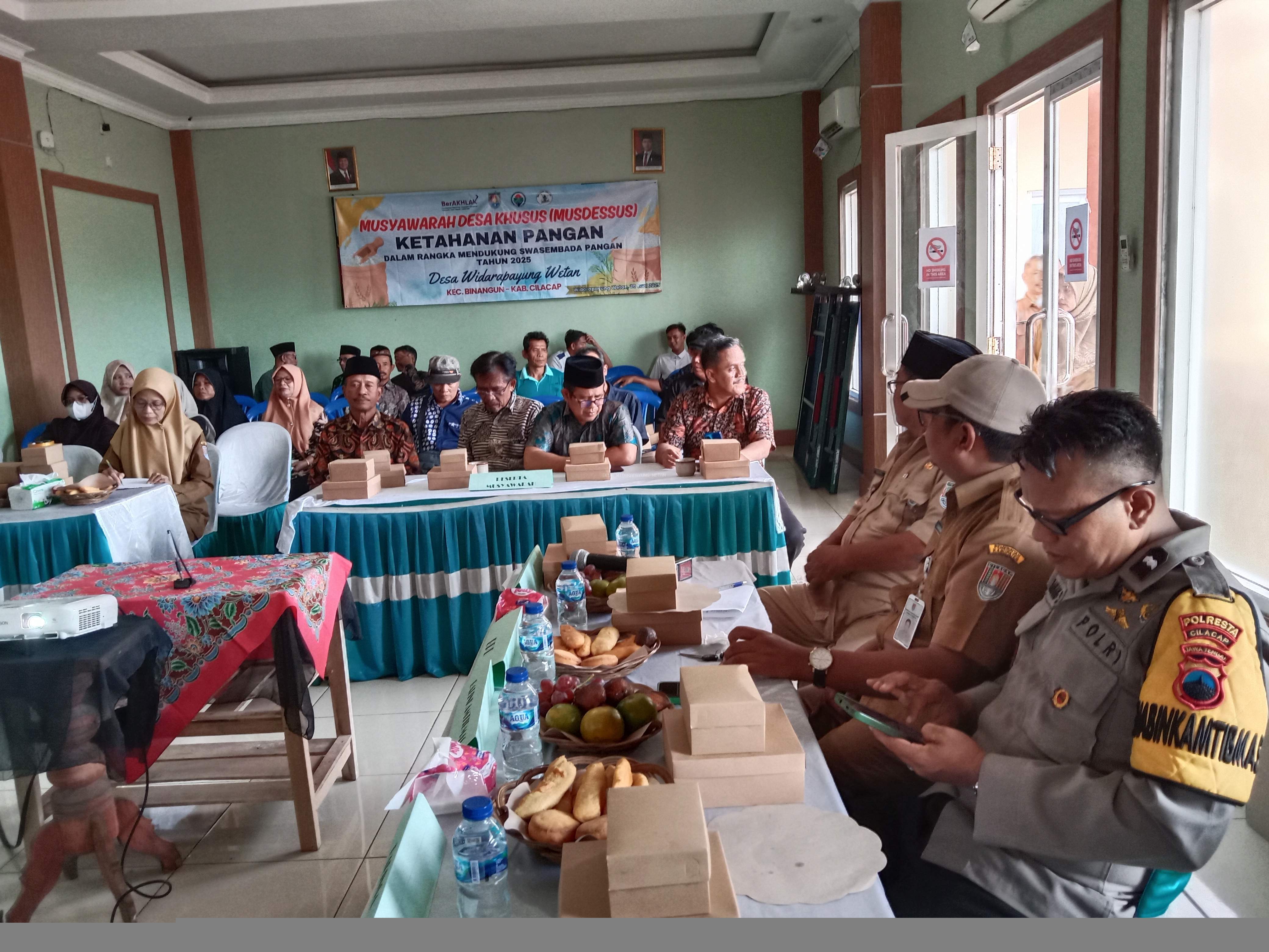 Musdes Khusus Ketahanan Pangan 2025, Desa Widarapayung Wetan Mantapkan Strategi Kemandirian Pangan