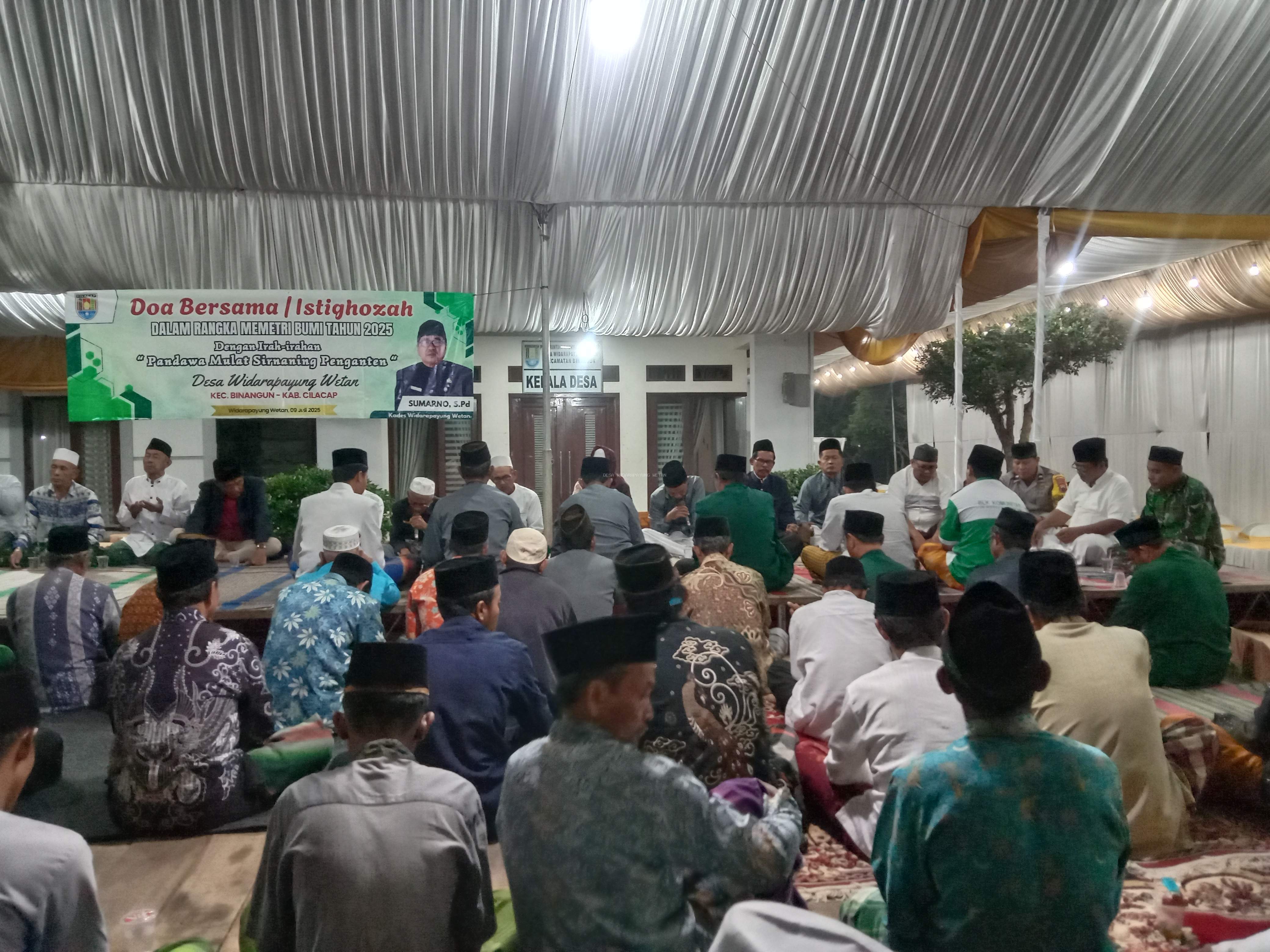 Doa Bersama Memetri Bumi 2025, Wujud Syukur dan Kepedulian Desa Widarapayung Wetan