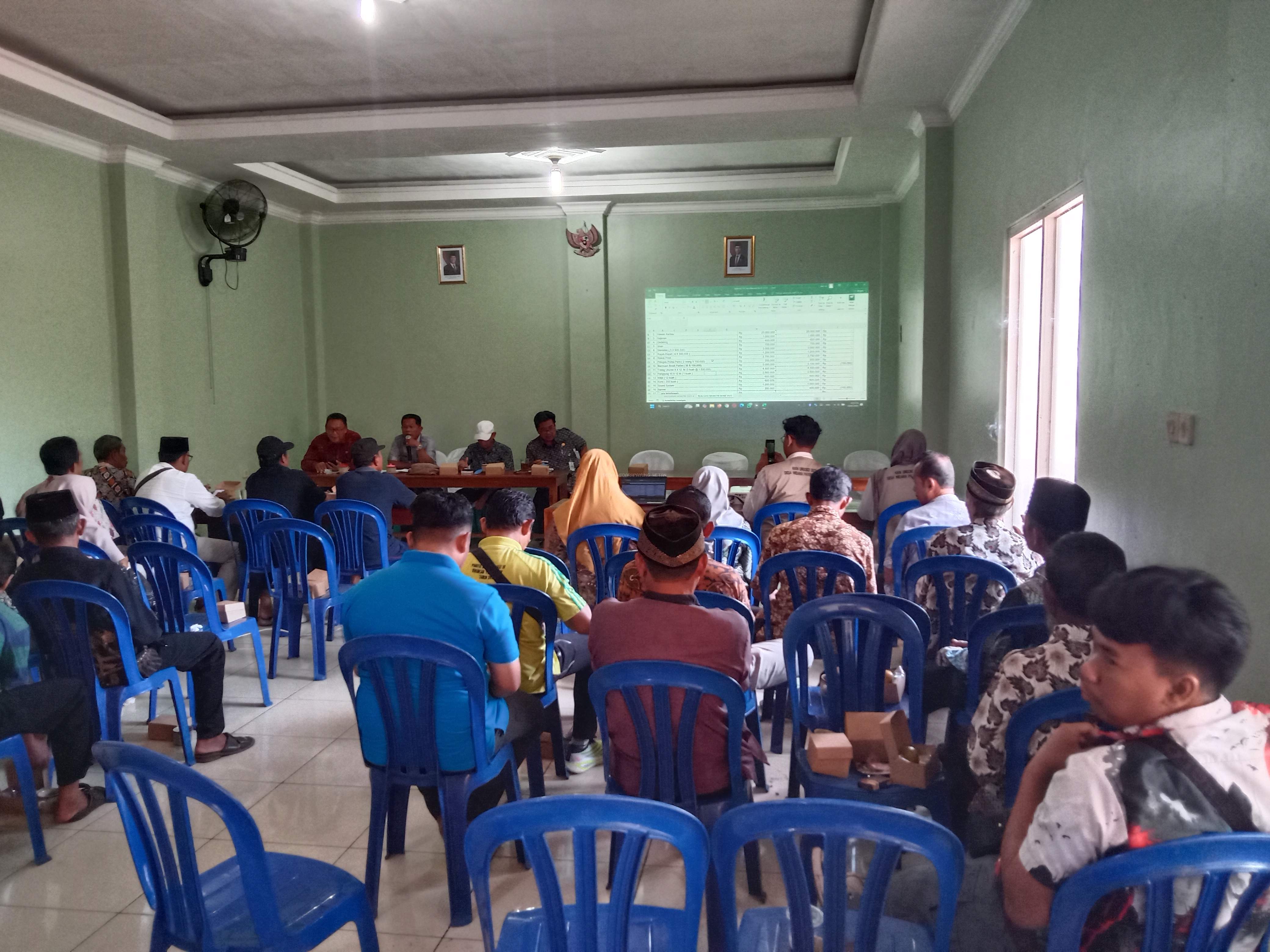 Musyawarah Kegiatan Memetri Bumi dan HUT RI ke 80 Desa Widarapayung Wetan