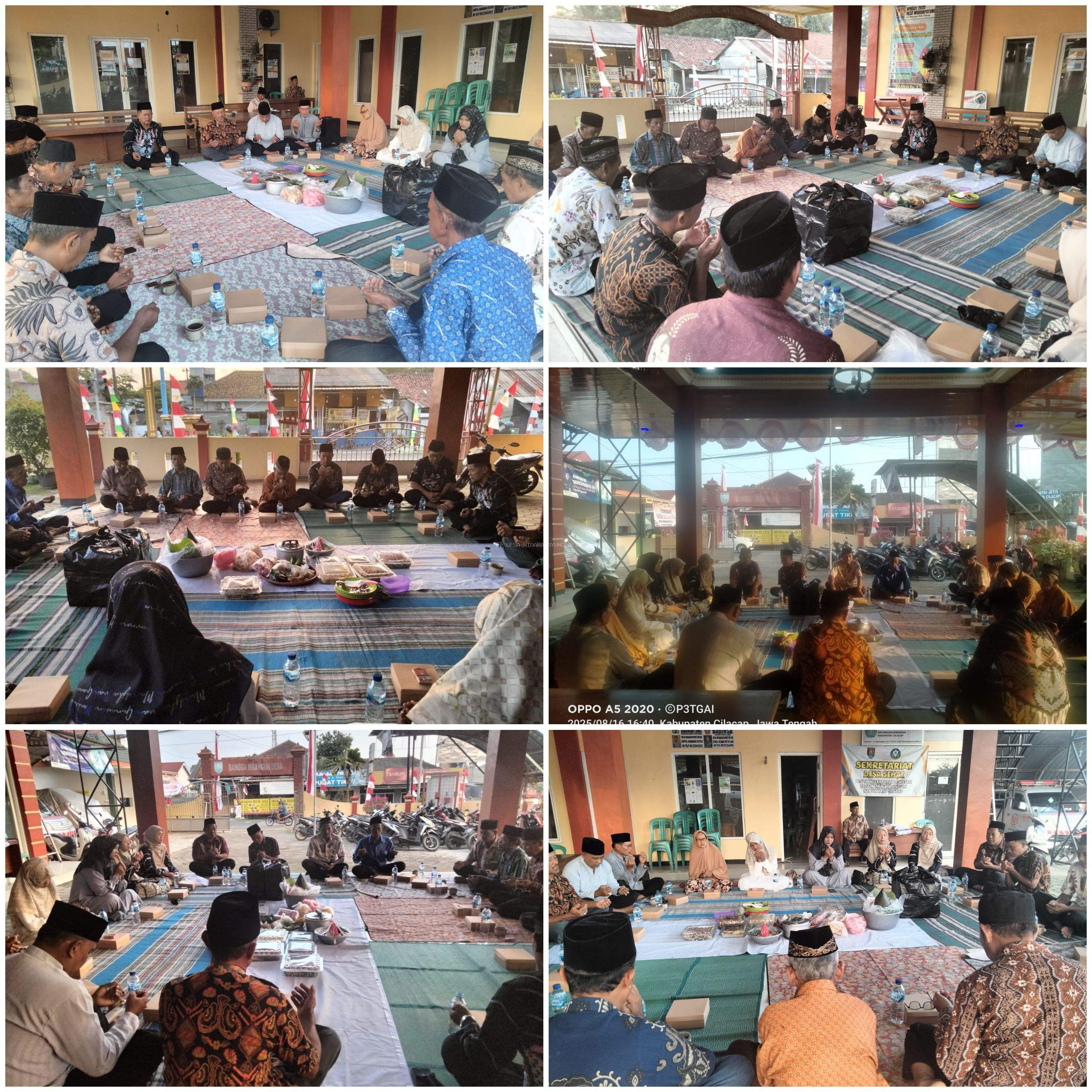 Malam Tirakatan HUT RI Ke 80 Desa Widarapayung Wetan