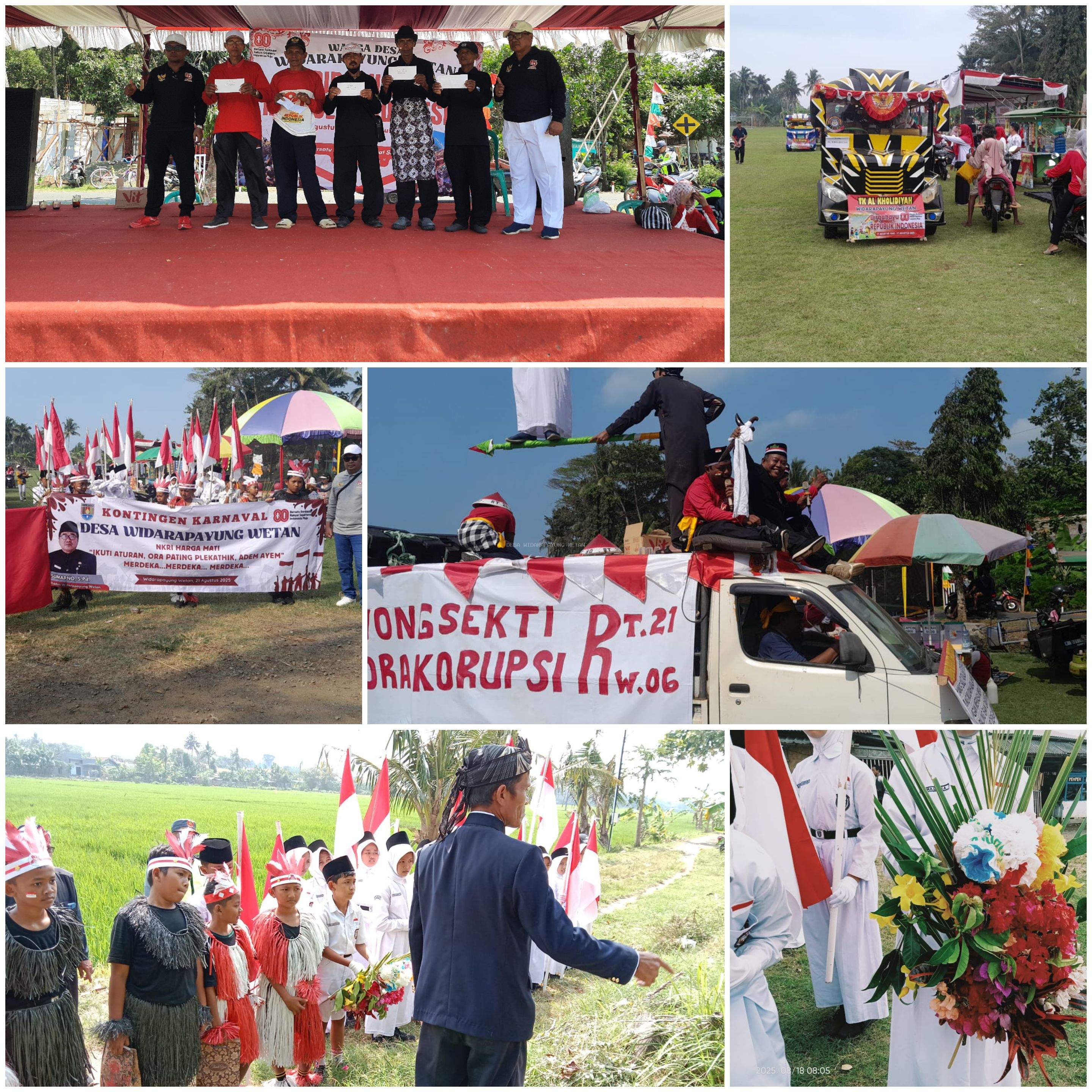 Karnaval Tingkat Desa Widarapayung Wetan
