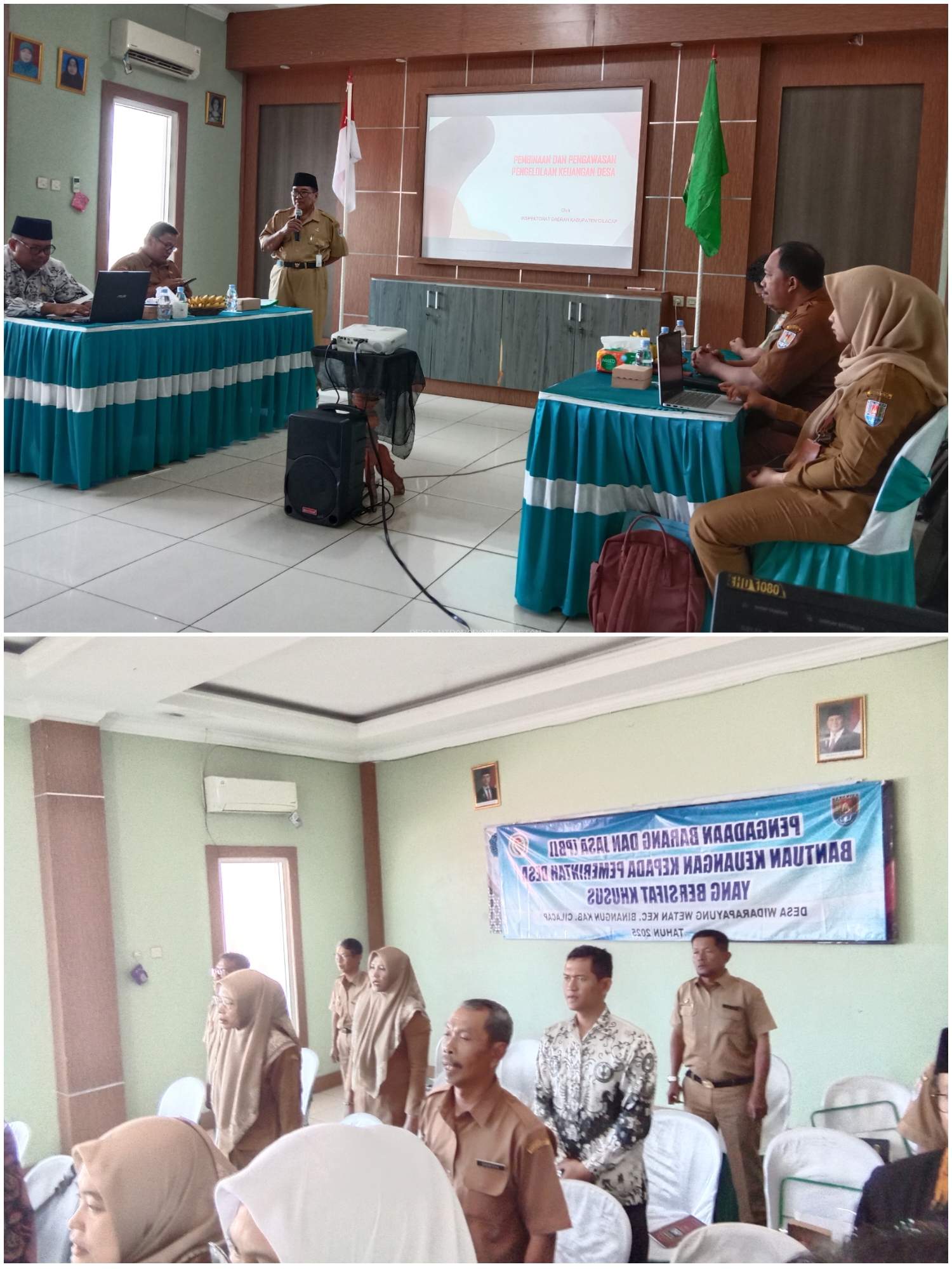 Bimbingan Teknis  Pengelolaan Keuangan Desa Tahun 2025 pada Desa Widarapayung Wetan