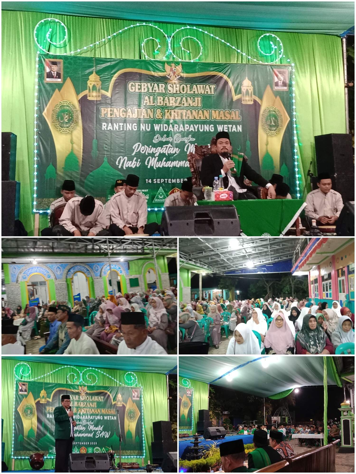 Peringatan Maulid Nabi Muhamad SAW Desa Widarapayung Wetan