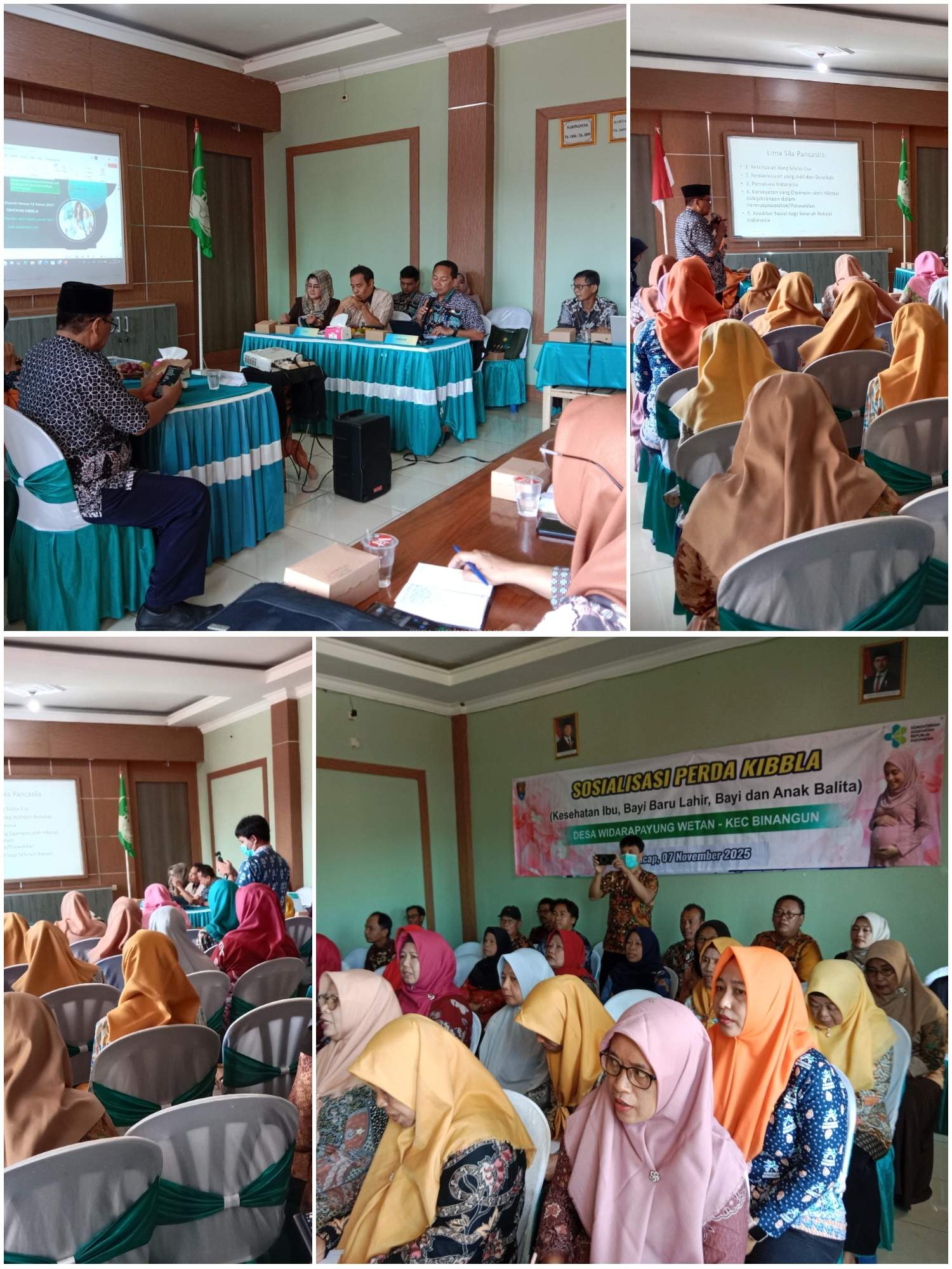 Sosialisasi Perda Kesehatan Ibu, bayi baru Lahir, bayi dan anak balita (KIBBLA)