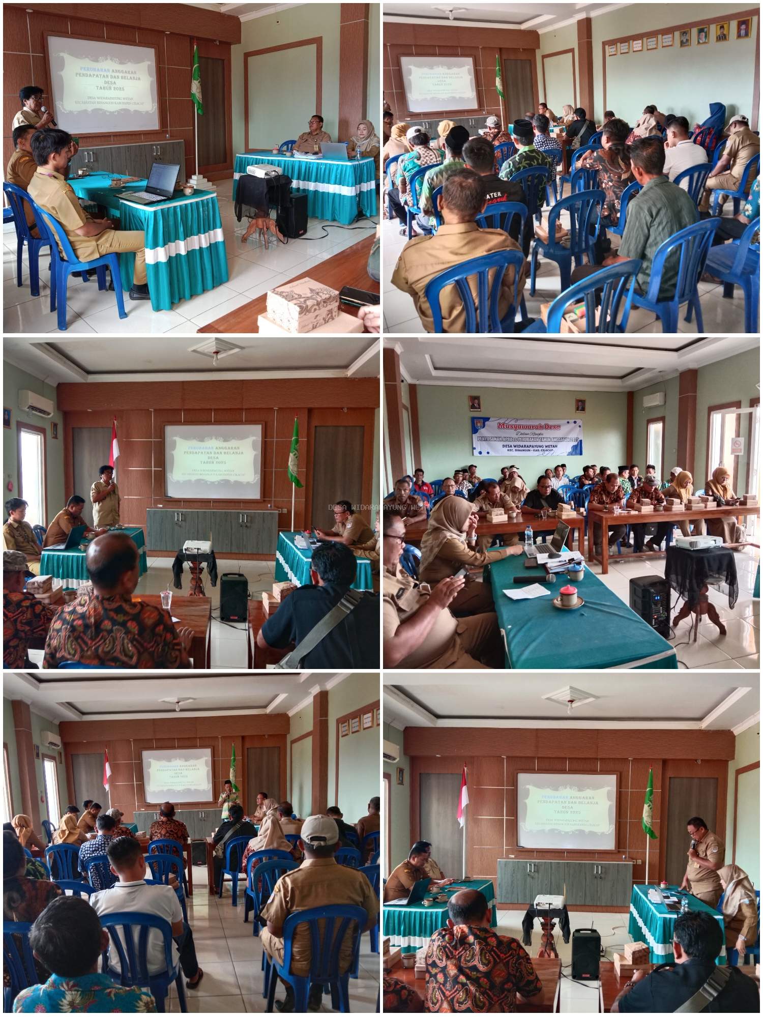 Musyawarah Desa Untuk Penyusunan APBDes Perubahan tahun 2025