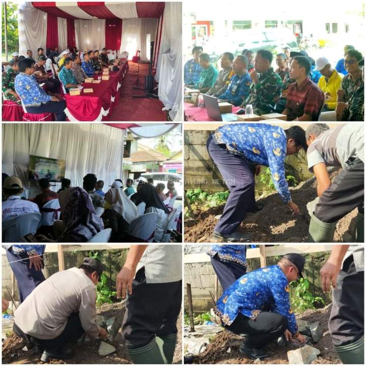 Peletakan Batu Pertama Koperasi Desa Merah Putih Widarapayung Wetan