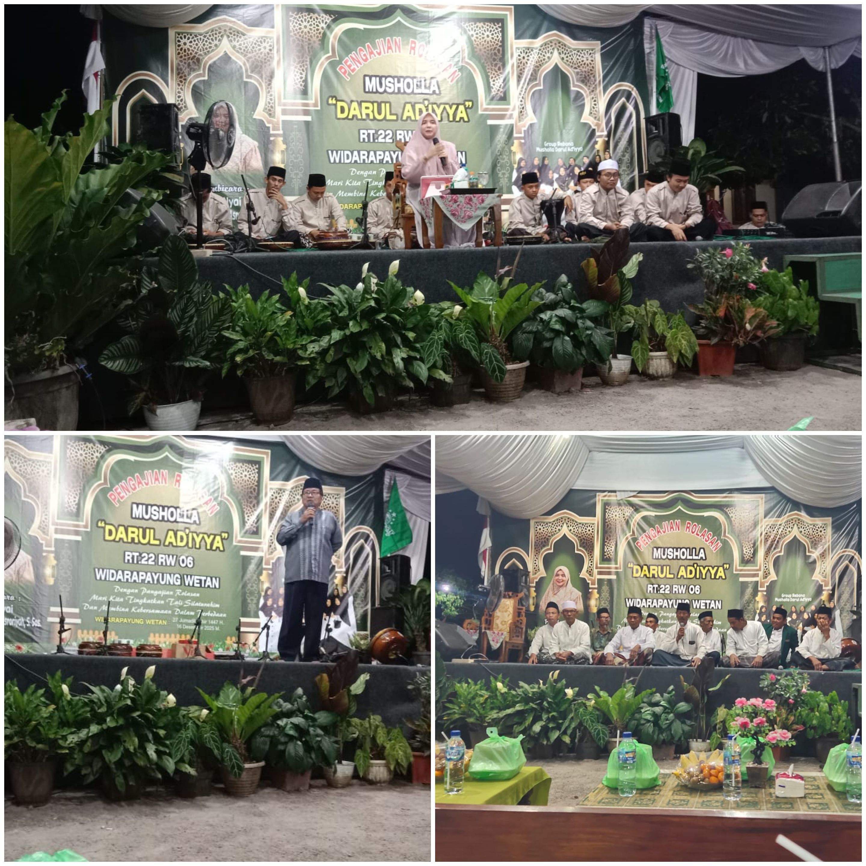 Pengajian Rolasaan di Mushola Darul Ad'iyya