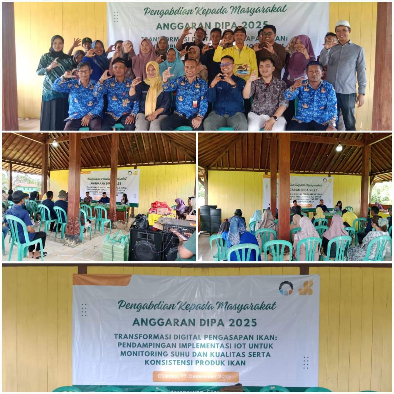 Mahasiswa PNC Dorong Transformasi Digital Pengasapan Ikan di Widarapayung Wetan melalui Teknologi IoT