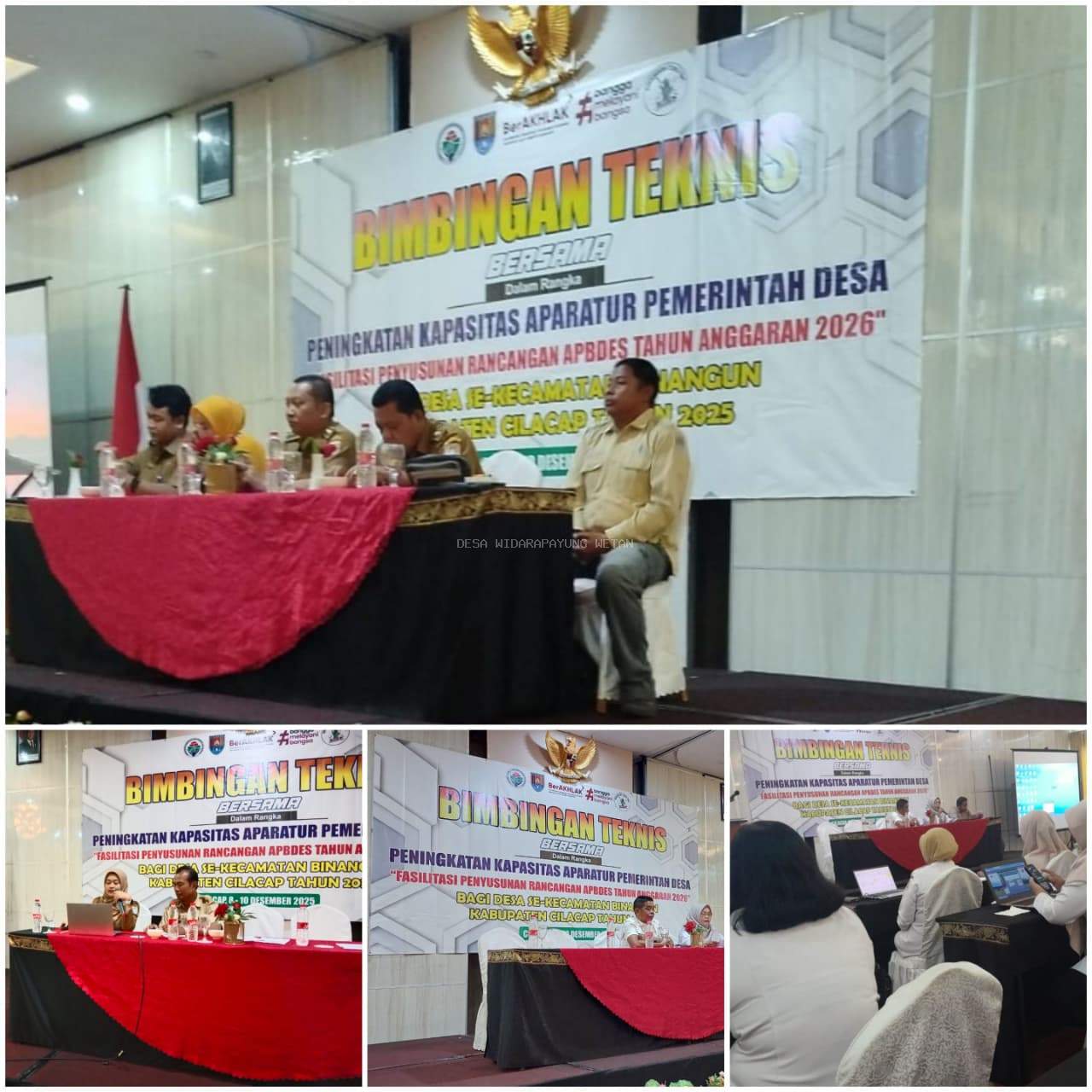 Sinergi Perencanaan: Desa se-Kecamatan Binangun Ikuti Bimtek Penyusunan APBDes 2026